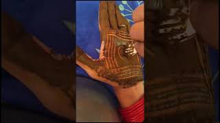 Mehandi lagana sikhenmhandi youtubeshorts virlashort [upl. by Niemad]