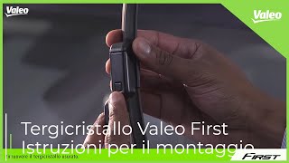 Valeo First Tergicristallo quotIstruzioni per il montaggioquot Gen2V2 [upl. by Fritts251]