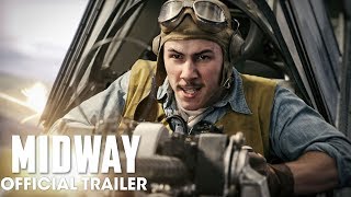 Midway 2019 Movie New Trailer – Ed Skrein Mandy Moore Nick Jonas Woody Harrelson [upl. by Roe]