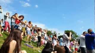 Olympics 2012 Wimbledon Tennis Flash Mob Dance [upl. by Rodmun107]