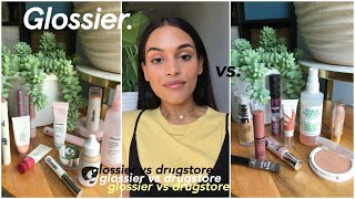 half face glossier vs half face drugstore unreal [upl. by Learsi]