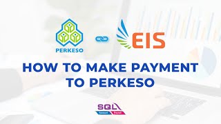 Payment to PERKESO for SOCSO amp EIS  SQL Payroll Software [upl. by Reinwald]