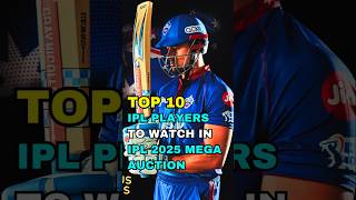 TOP 10 Players Likely to Get the Highest Bids in IPL 2025 MEGA AUCTION top10 shorts ipl [upl. by Yesima500]