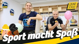 Grundschule 22  Jonglieren – Ball über die Schnur  Sport macht Spaß [upl. by Aniar937]