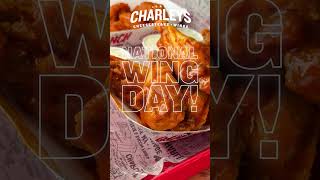 National Wing Day July 29th  Celebrate with Charleys Cheesesteaks and Wings [upl. by Caresa]