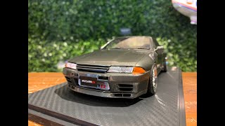 118 Ignition Model Nissan Skyline GTR NISMO R32 IG2165 [upl. by Lust]