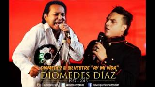 Ay la vida Diomedes Díaz amp Silvestre Dangond Editada en Estudio Via Vallenatoalcien [upl. by Canning]