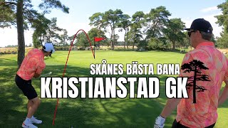 TÄVLING PÅ SKÅNES BÄSTA GOLFBANA  EAST COURSE PÅ KRISTIANSTAD GK [upl. by Kyne]