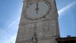 Croatia Trogir Noon Bell Chimes [upl. by Dnomhcir]