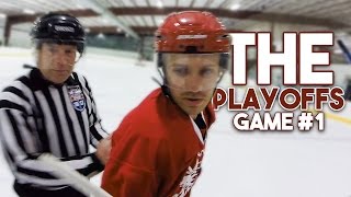 GoPro Hockey  THE PLAYOFFS GAME 1 [upl. by Britni]