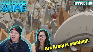 That Time I Got Reincarnated As A Slime Episode 10 Reaction [upl. by Dora]