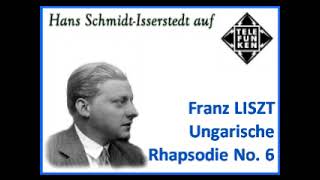 Franz Liszt Ungarische Rhapsodie No 6 [upl. by Nahgeam]