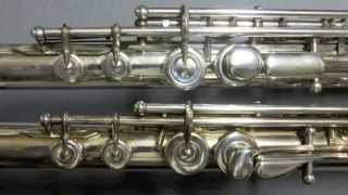 Sankyo flute CS Model Handmade [upl. by Akinal640]