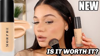 NEW MORPHE FILTER EFFECT FOUNDATION REVIEW amp FIRST IMPRESSION wow  Blissfulbrii [upl. by Barris]