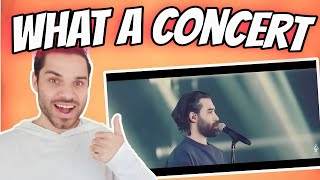 Ali Yasini  Nesfe shab Live In Concert  علی یاسینی  اجرای زنده نصفه شب  Reaction [upl. by Nigen]