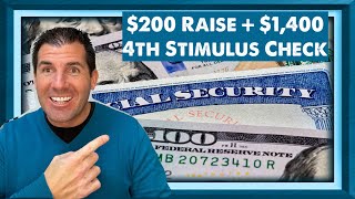 200 Raise  1400 4th Stimulus Check for Social Security SSDI SSI Low Income [upl. by East]