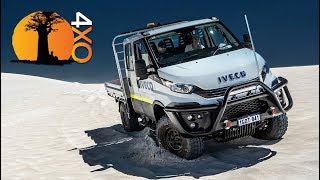 IVECO DAILY 4X4 REVIEW Versus Toyota Land Cruiser 79 DC [upl. by Nodarse]