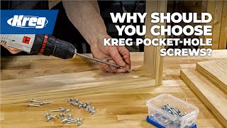 Why Should You Choose Kreg PocketHole Screws [upl. by Lenahs]