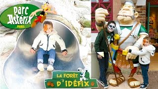 VLOG  Découverte du PARC ASTÉRIX et FUN dans La Forêt dIdéfix  Paradis des enfants [upl. by Eidak239]