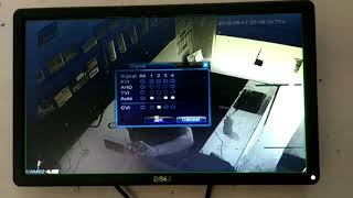 Set the hybrid DVR to support AHD TVI CVI dvr change signal AHD to CVITVI HDCVIAUTO Tutorial [upl. by Alleinad]