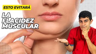 1 EJERCICIO PARA LA FLACIDEZ EN EL CUELLO [upl. by Haimirej434]