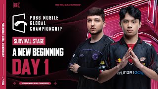 EN 2023 PMGC League  Survival Stage Day 1  PUBG MOBILE Global Championship [upl. by Blanka]