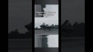 Guess the plane by the gun sound ✈️ aviationplaneshorts [upl. by Gay]