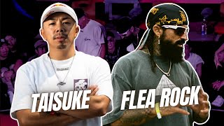 Bboy Taisuke and Bboy Flea Rock  Judges Showcase  Red Bull BC One Cypher Japan [upl. by Luemas]