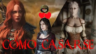 SKYRIM COMO CASARSE CON CUALQUIER PERSONAJE como CASARSE con cualquier NPC SKYRIM 2023 FUNCIONA [upl. by Nnylyak494]