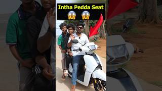 Vammo Intha Pedda Seat😱 amperenexus electricscooter shorts [upl. by Oniratac945]