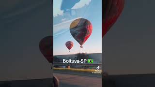 Boituva a Capadócia brasileira balonismo [upl. by Eynttirb]