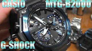 カシオ CASIO GSHOCK MTGB2000B レビュー [upl. by Jandy]