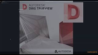 Autodesk DWG TrueView DWG nézegető  dwg viewer [upl. by Schatz]