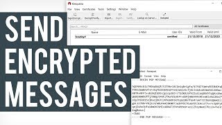 How To Use PGP Encryption  gpg4win Kleopatra Tutorial [upl. by Tsiuqram]