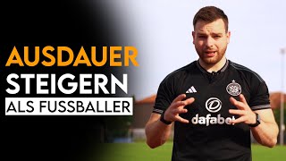 PERFEKTES AUSDAUERTRAINING für Fußballer [upl. by Ashford]