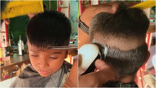 Two Side Hair Cutting Boys  Cute Toddler Boy Haircuts [upl. by Ahsekan]