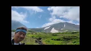 大雪山旭岳白鳥雪渓高山植物を愛でながら秘湯！中岳♨️を目指す！お疲れ山〜😎…24北海道編 日本車中泊ぶらり旅 [upl. by Zohara619]