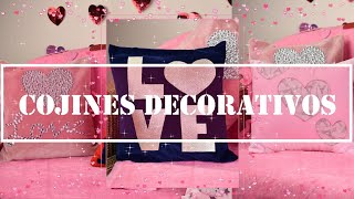 DIY Cojines decorativos San Valentín [upl. by Willey]