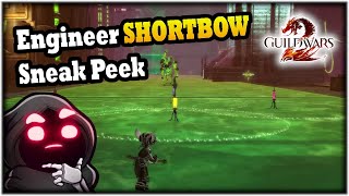 Sneak Peek at New Engineer Shortbow  Nov 16th Guild Wars 2 News [upl. by Netfa]