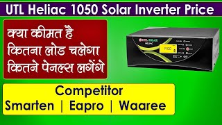 UTL Heliac 1050 Solar Inverter Price Features [upl. by Anwahsar]