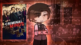 BAU reacts to Spencer Reid  Drama  Angst  Reaction  Criminal Minds  Gacha Club  Show [upl. by Anairotciv]