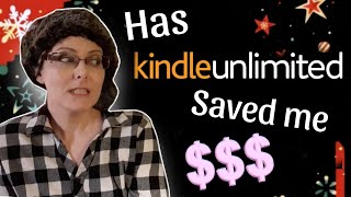 Has KINDLE UNLIMITED Saved Me Money  Is Kindle Unlimited Worth It Bookmas Day 24 [upl. by Reerg]