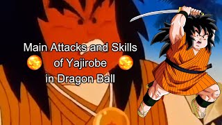 Yajirobe  Main attacks and skills in Dragon Ball  DB and DBZ [upl. by Pricilla885]