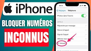 Comment Bloquer Les Numéros Inconnus Sur Iphone  En 2024 [upl. by Annid921]