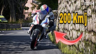 Best ROAD RACE GAME Ever   Ride 4 Gameplay pc  BMW 1000 RRR  Ride 4 free roam [upl. by Lanae]