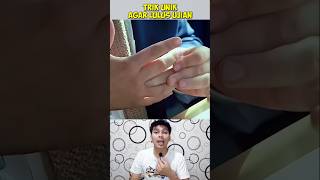 Trik unik agar lulus ujian‼️shortvideo shortmovie shorts shortvideo [upl. by Ardnasirhc]