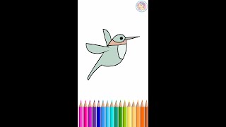 How To Draw A Hummingbird [upl. by Natasha]