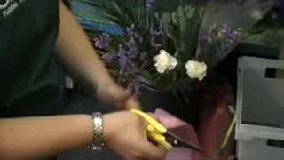 How to make a floristry bow [upl. by Anayd]