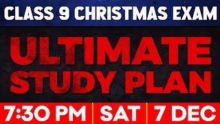 Class 9 Christmas Ultimate Study Plan  Exam Winner [upl. by Pat]