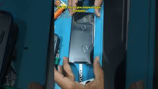 Vivo v27 pro UV tempered glass installation vivo vivo v27 pro UVglass uvglueglass [upl. by Nnaeerb]